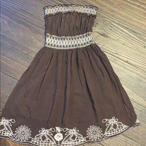 Strapless Dress by American Rag Cie Sz M Stretch